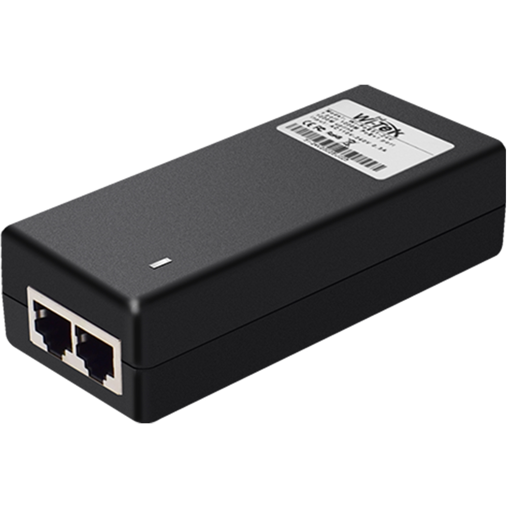 Wi-Tek PoE-Injektor, 2 Ports, 60 W, schwarz-4