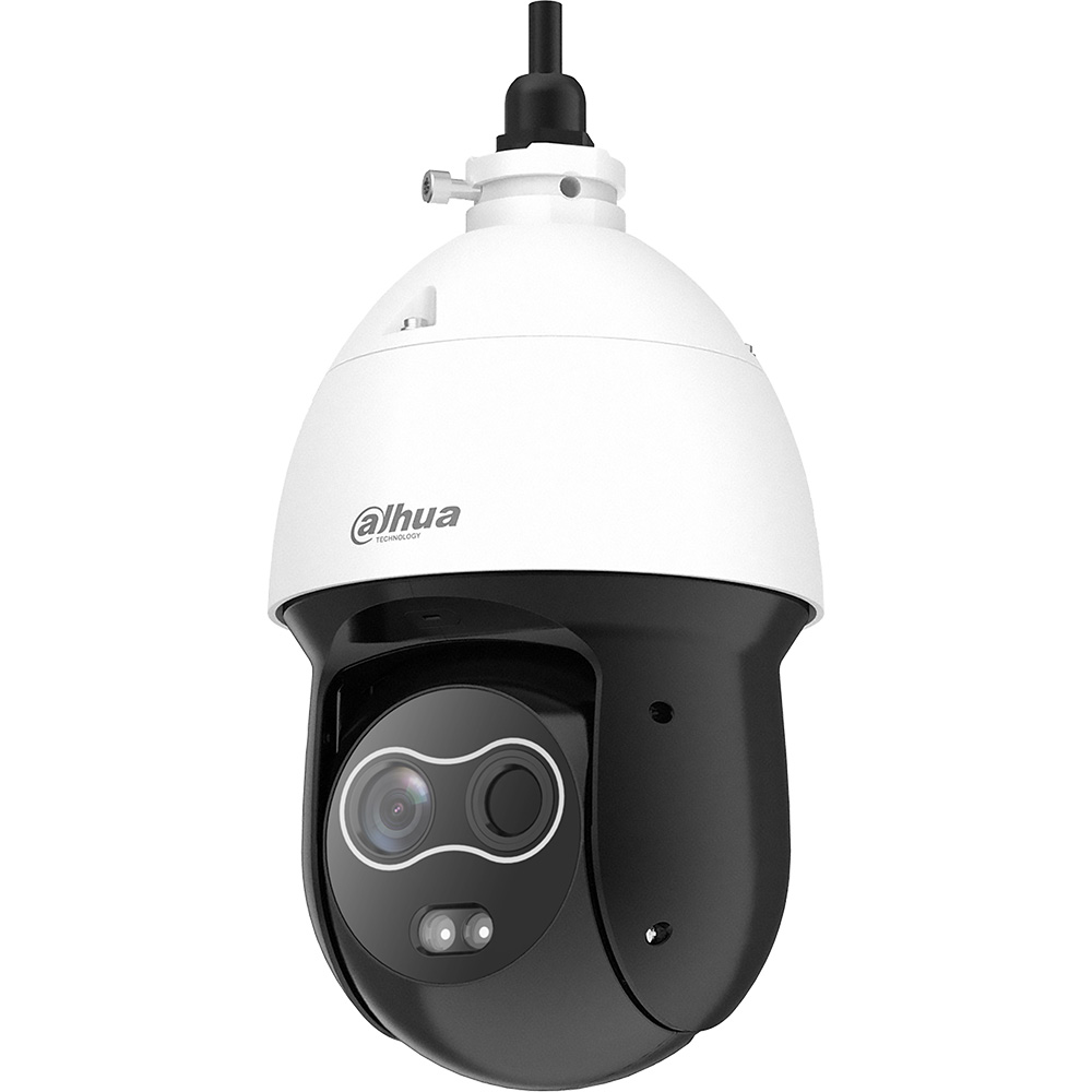 Dahua Thermal-Hybrid-Speed-Dome-Kamera 4MP, 7/8mm, IP66, weiß-1