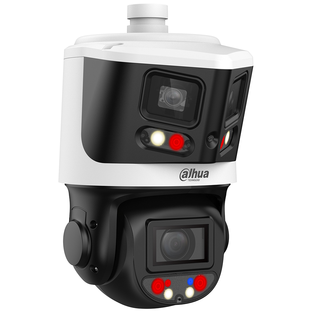 Dahua IP-PTZ-Dome-Kamera, 8/4MP, 2,8/4-40mm, IR 30/70m, IP66, weiß-1