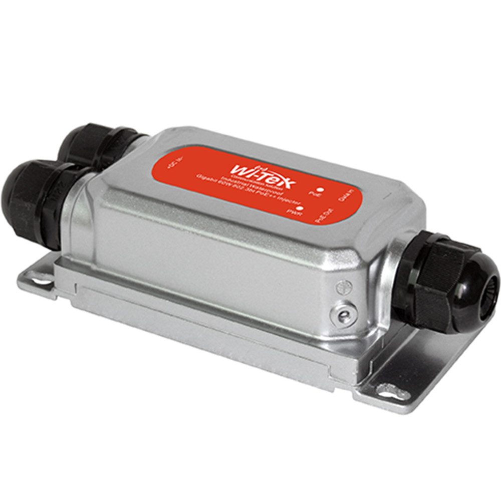 Witek PoE-Extender, 2 PoE out, 1 PoE in, IP68, Desktop, Wand-2