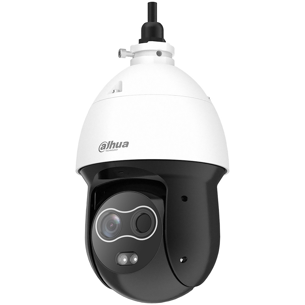 Thermal-Hybrid-Speed-Dome-Kamera 4MP, 3,5/4mm, IP66, weiß-1