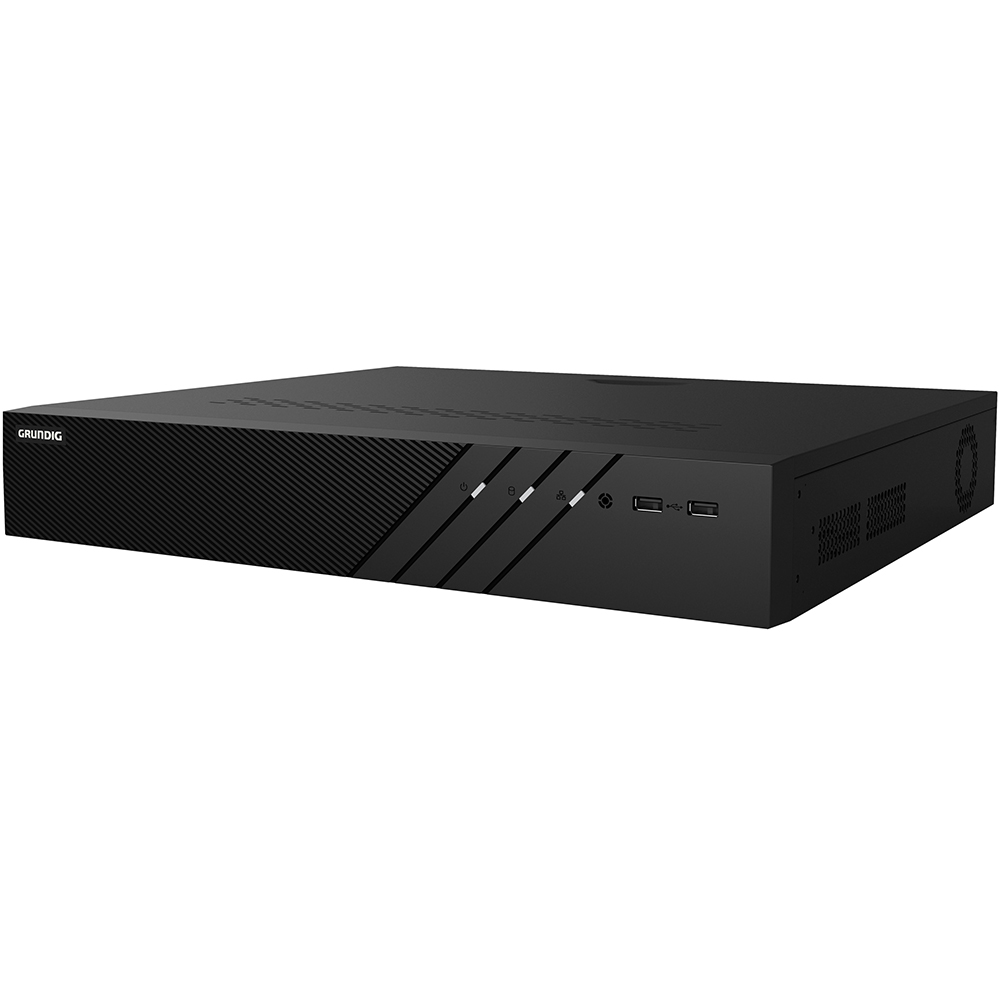Grundig HD-TVI-Rekorder, 16 Känale, 34 Kanäle IP, 4x SATA à 12 TB-1