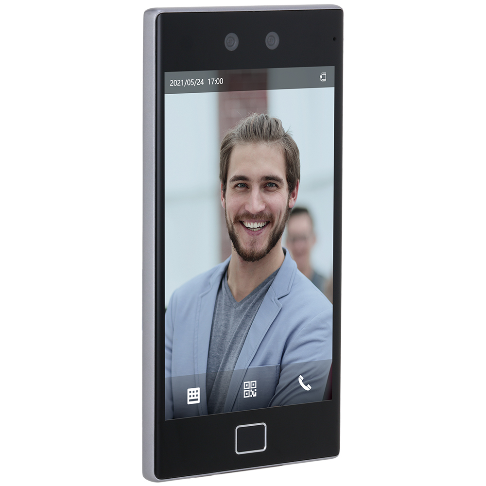 Dahua Wlan-IP-Zutrittsmodul mit Gesichtserkennung, 2MP, 8“ LCD-Touch-Screen, IP65, schwarz-2