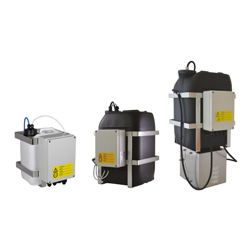 Avigilon Waschpumpe, 23L Wassertank, Pumpen bis zu 30 m,230 VAC Eingang, kompatibel mit H5A Rugged PTZ