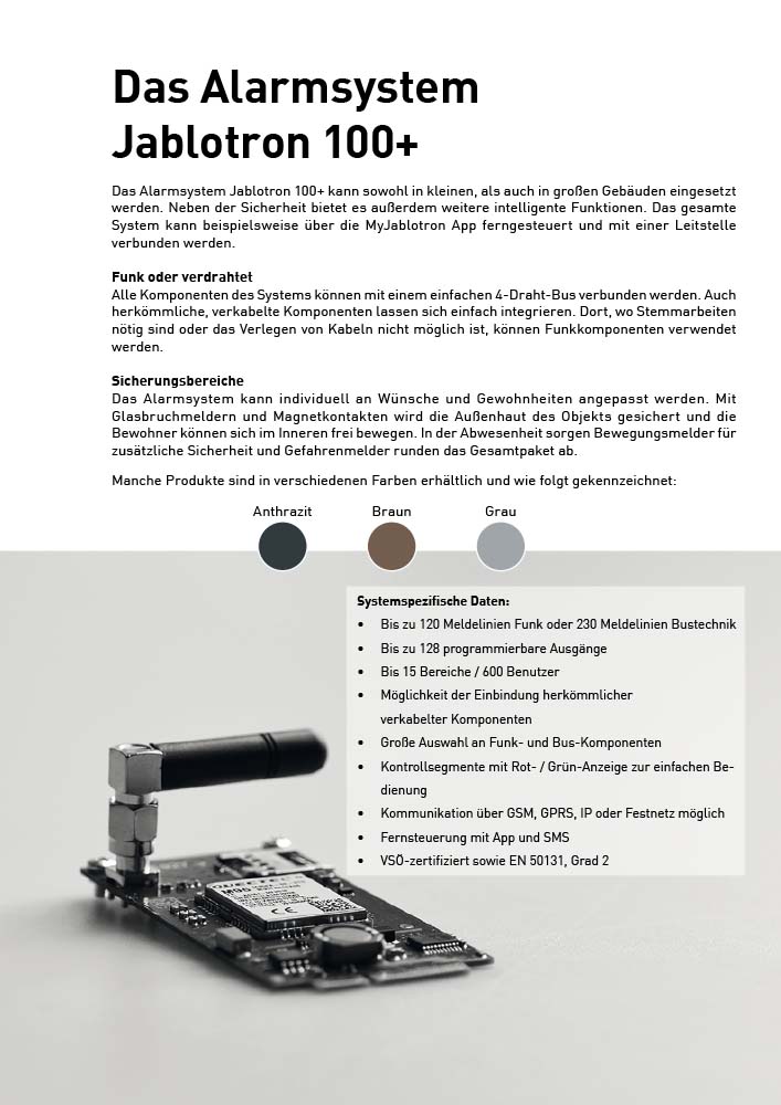 Jablotron 100+ Endkundenbroschüre-2