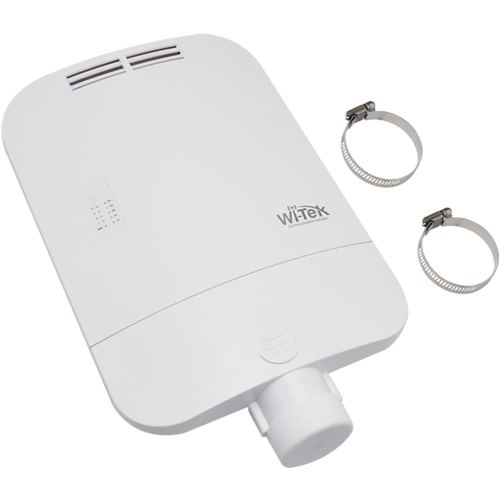 Witek Outdoor PoE Switch, long range, 4 PoE-Ports-1