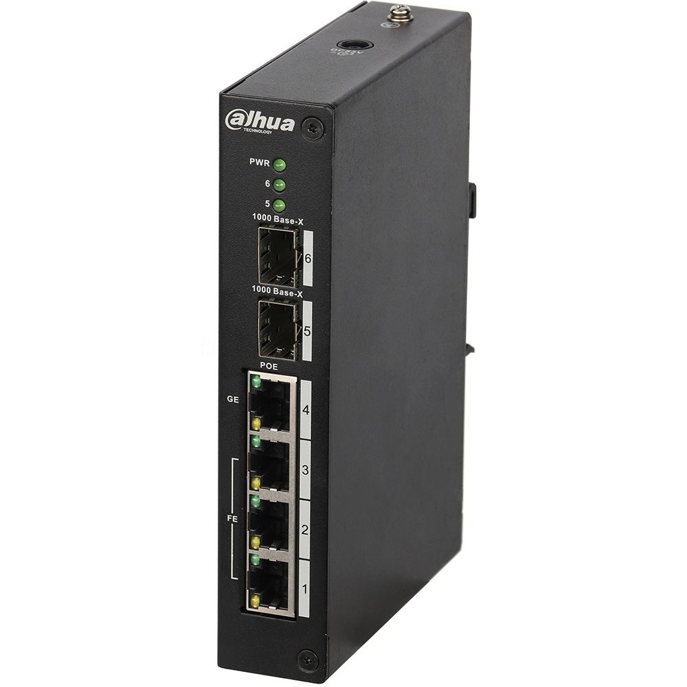 Dahua Switch 4 Ports PoE, unmanaged-1
