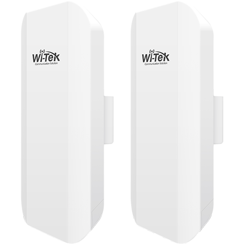 Wi-Tek WLAN Transmitter, 1 Paar, 1 Port, 5 GHz, 5 km Reichweite, IP65, weiß-5