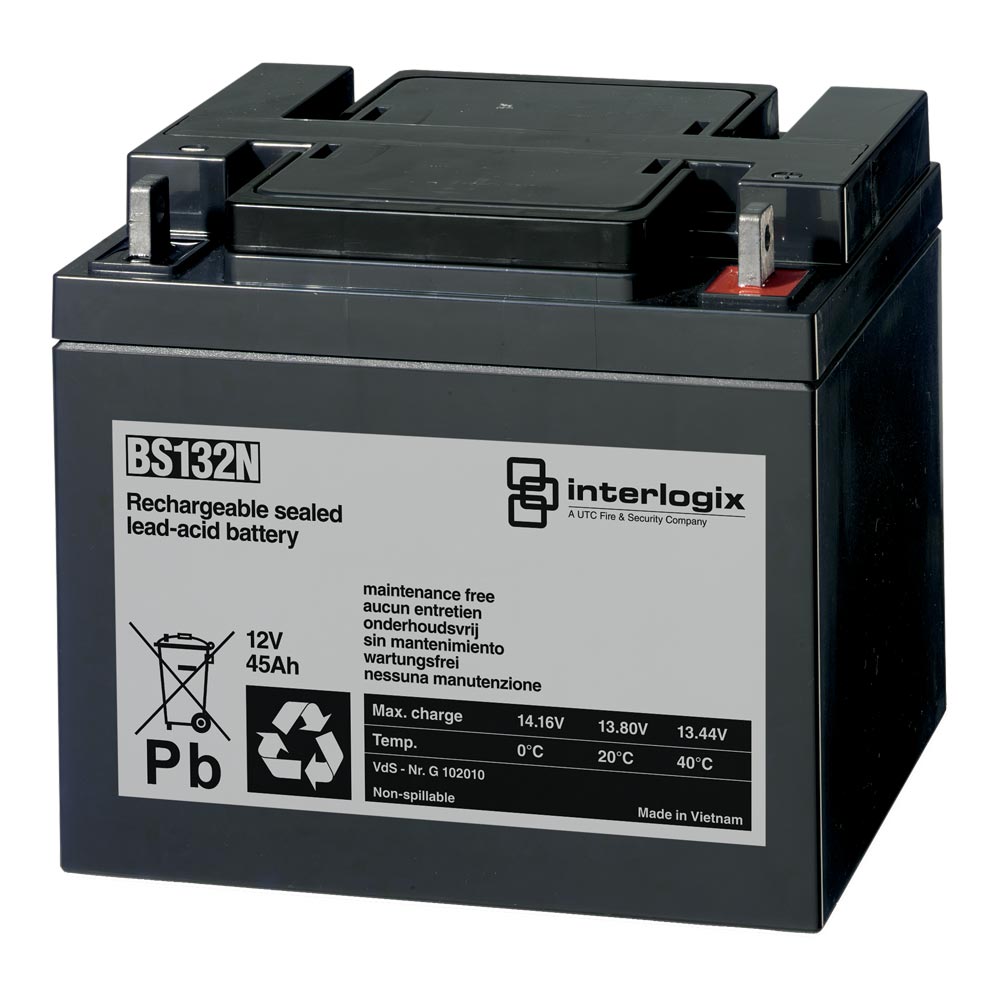 Aritech Akku 12 Volt/45 Ah, Blei-Akku, VdS-1