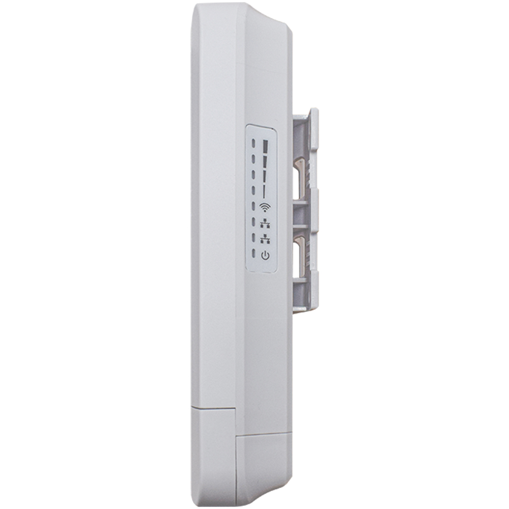 Wi-Tek WLAN Transmitter, 1 Paar, 2 Ports, 2,4 GHz, 1 km Reichweite, IP65, weiß-2