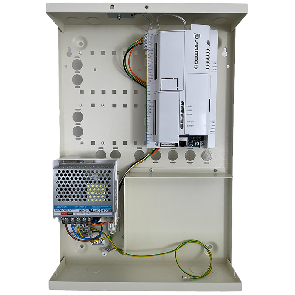 Aritech Axon Alarmzentrale, IP-onboard, bis 8-32 ML, 4 Bereiche, Metallgehäuse-1