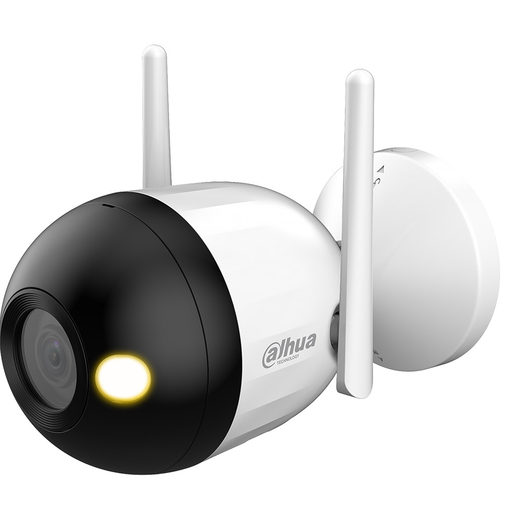 Dahua IP-WLAN Bulletkamera, Full-Color, 4MP, 3,6mm, Aussen, inkl. 12V Netzteil und Micro-4