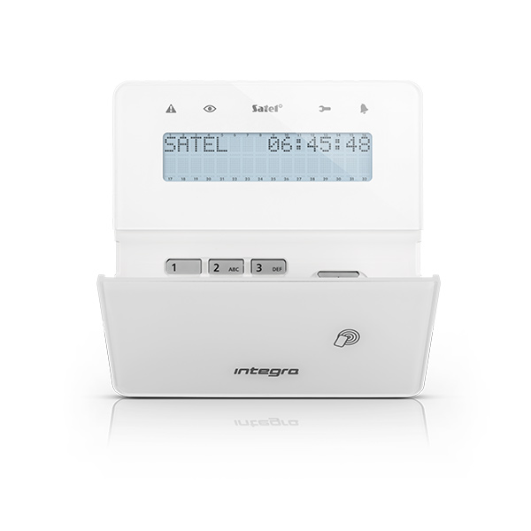 Satel Integra Funk-LCD-Bedienteil, integrierter Leser-1