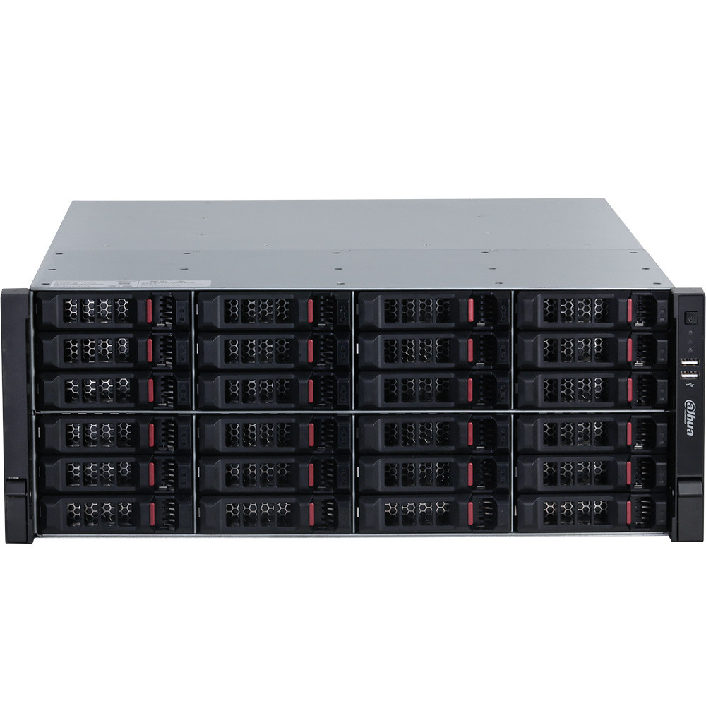 Dahua Video-Server, max. 256 Kanäle, max. 32MP, Smart H.265+, 24 SATA3.0 à 16TB-2