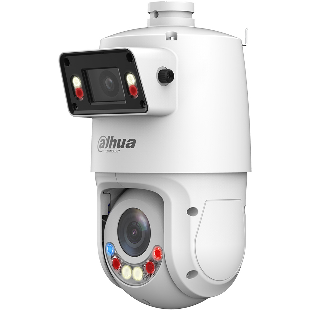 Dahua IP-PTZ-Dome-Kamera 4MP + 4MP, 5 – 125 mm, IR 100m, IP66, weiß-5