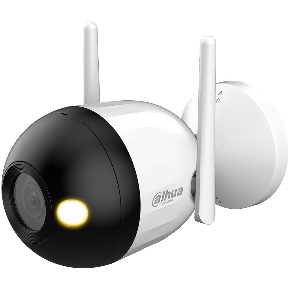 Dahua IP-WLAN Bulletkamera, Full-Color, 4MP, 2,8mm, Aussen, inkl. 12V Netzteil und Micro-4