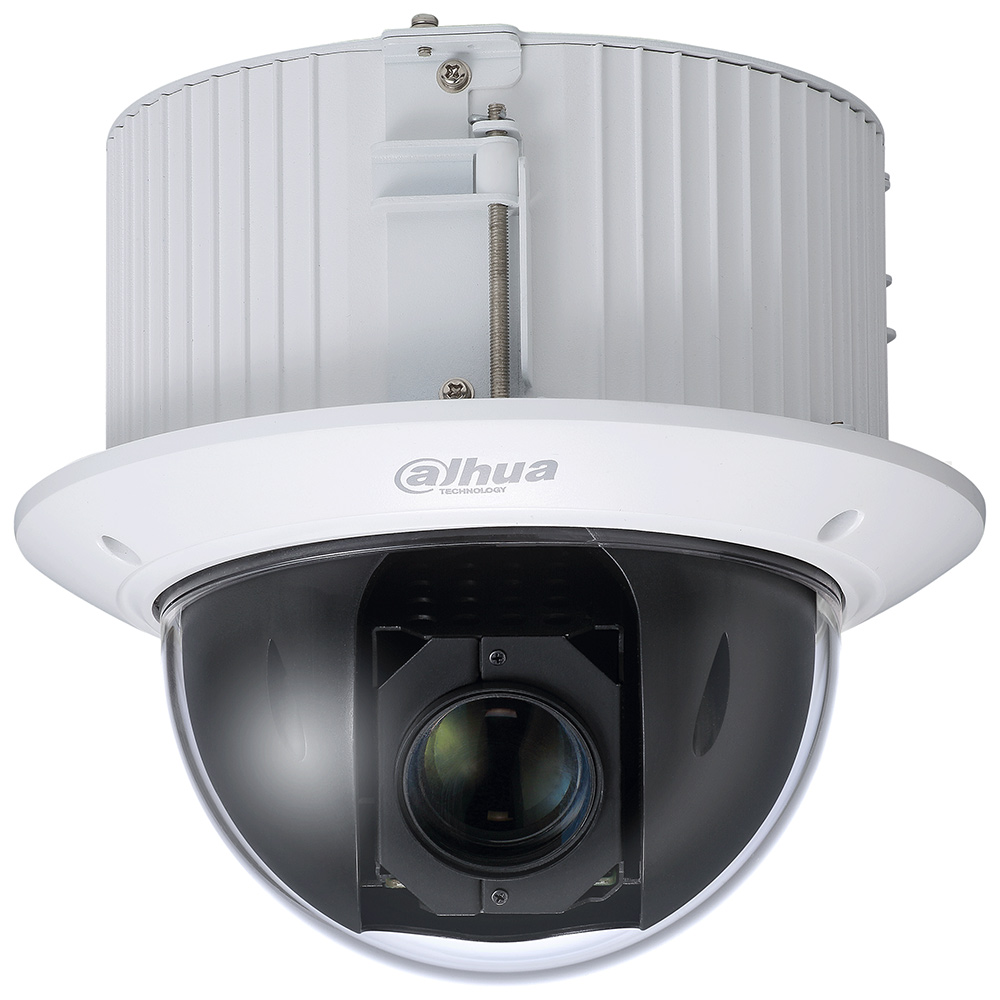 Dahua HD-CVI-PTZ-Dome-Kamera, 2MP, 4,8-120mm, IK10, weiß-1