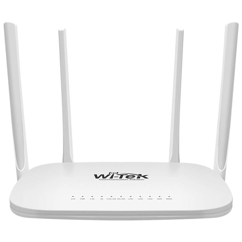Wi-Tek WLAN Router, 2,4 GHz, 5 GHz, weiß-3