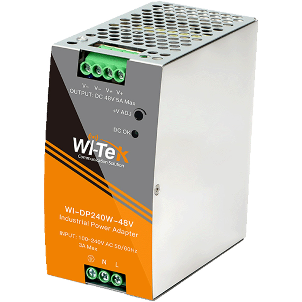 Wi-Tek Netzteil, 48V/5 A, 240 W, DIN-Schiene-1