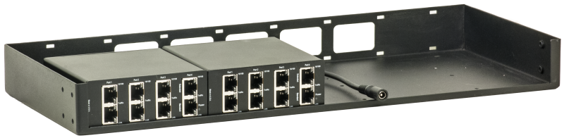 Barox IP-PoE-Extender 8 Kanäle im 19" Gehäuse-1
