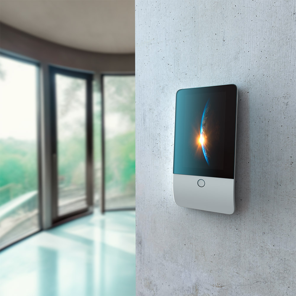 Jablotron 5" Funk-Touch-Bedienteil NATUS-3