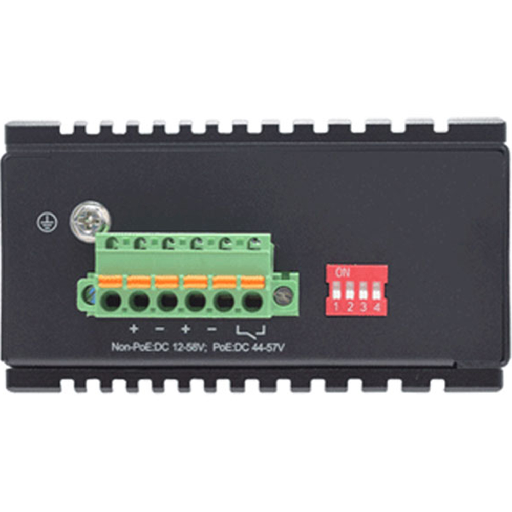 Witek PoE-Switch, 6 Ports, 4 Ports PoE, 2 Ports SFP, 250m, unmanaged, Desktop, DIN-Schiene-2