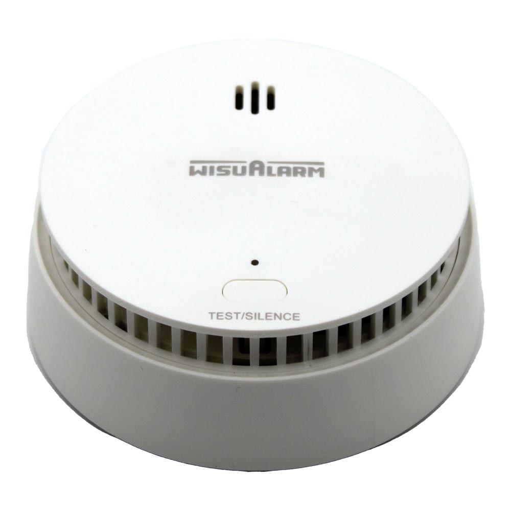 Rauchmelder standalone, 10-Jahres Lithiumbatterie integriert, 85dB, EN14604-2