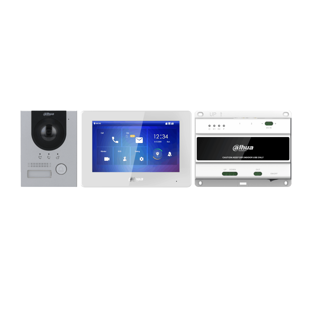 Dahua 2-Draht UP-Set - Videogegensprechanlage, DHI-KTD01(F)