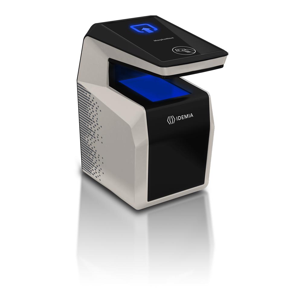 Idemia MorphoWave SP MD Berührungsloser Fingerabdruck Scanner, Kartenleser, Mifare, QR-Funktion-1