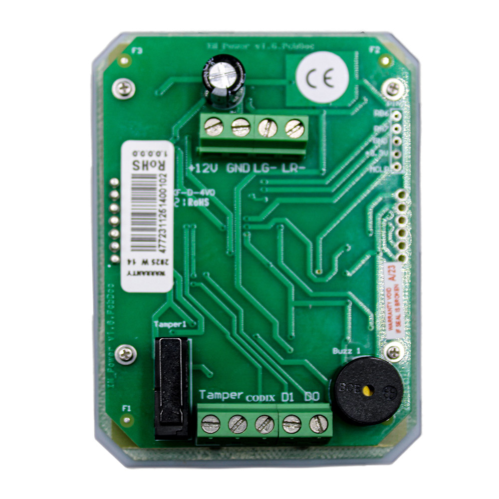 Ersatzplatine für Slave-Codeschalter AXP-LCS2serie, 2 Rel., 99 Codes, inox-2