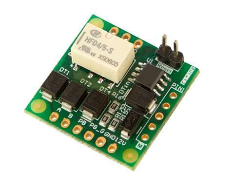 Abgesetzte Steuereinheit 1 Relais und RS-485 Ausgang (9-14 V DC)