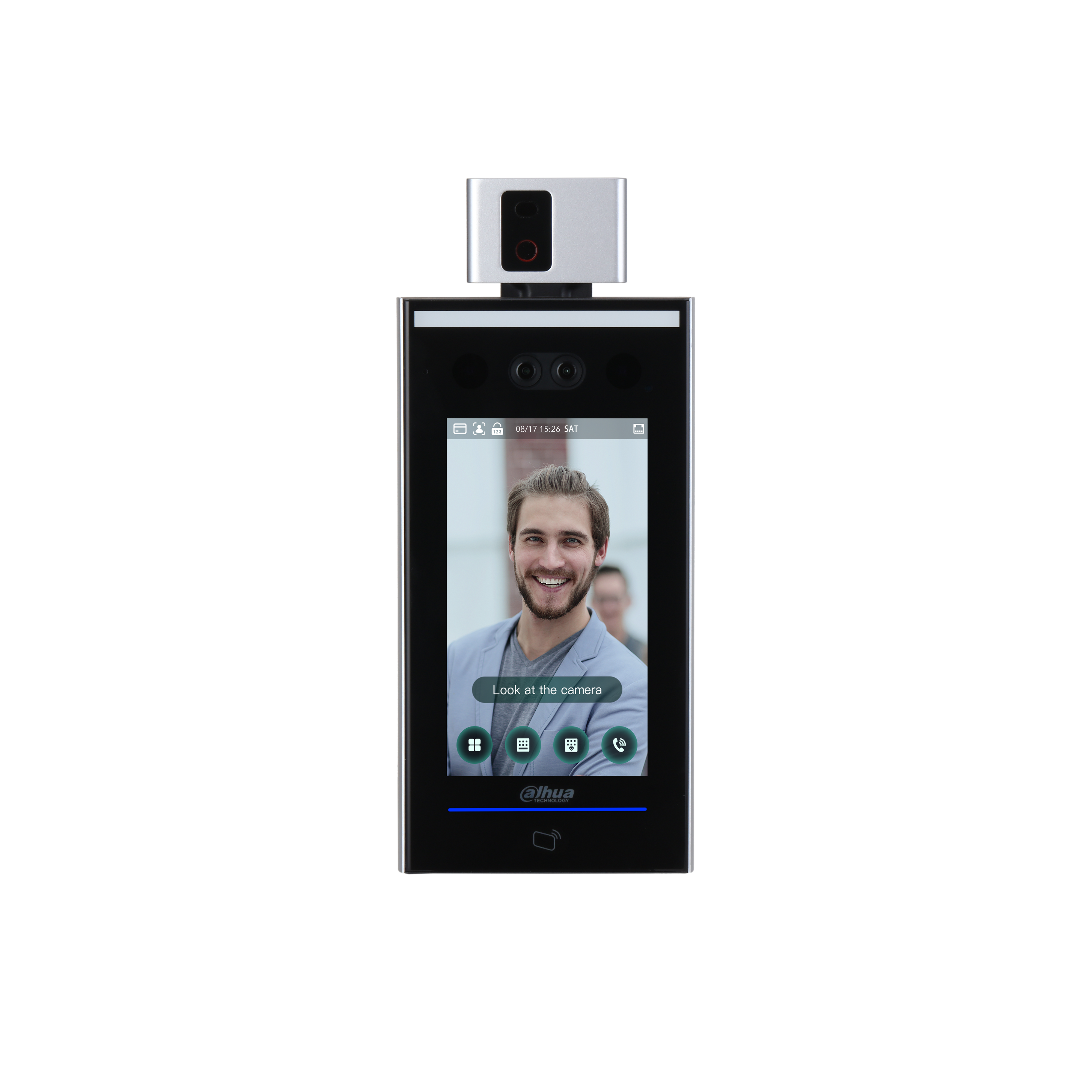 COVID-Zugangskontrolle mit CovPass Scan Funktion und Temp.-Überwachung