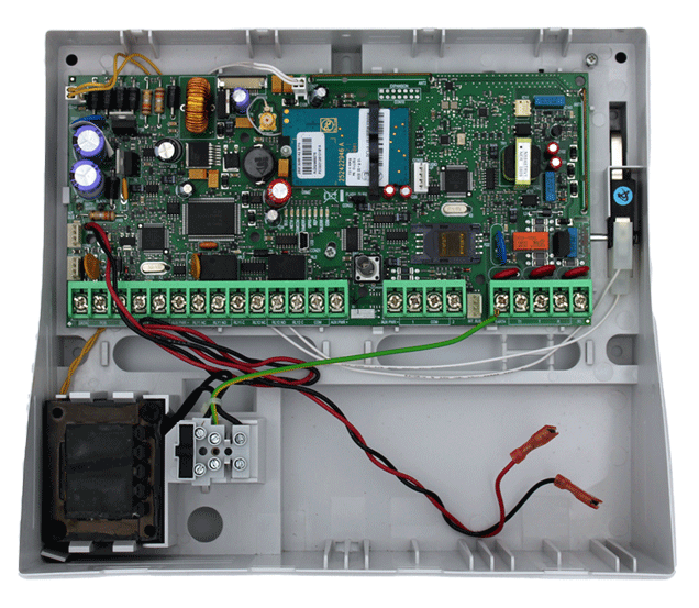 Funkzentrale,48MG,4 Bereiche,DWG,GSM,Kunststoffgeh.