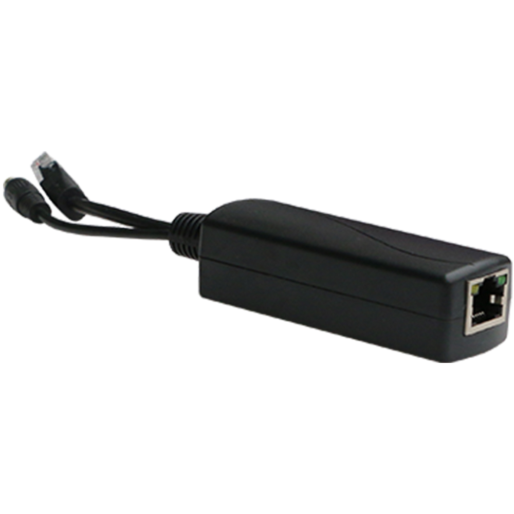 Wi-Tek PoE-Splitter, 2 Ports, 30 W, schwarz, Desktop-3