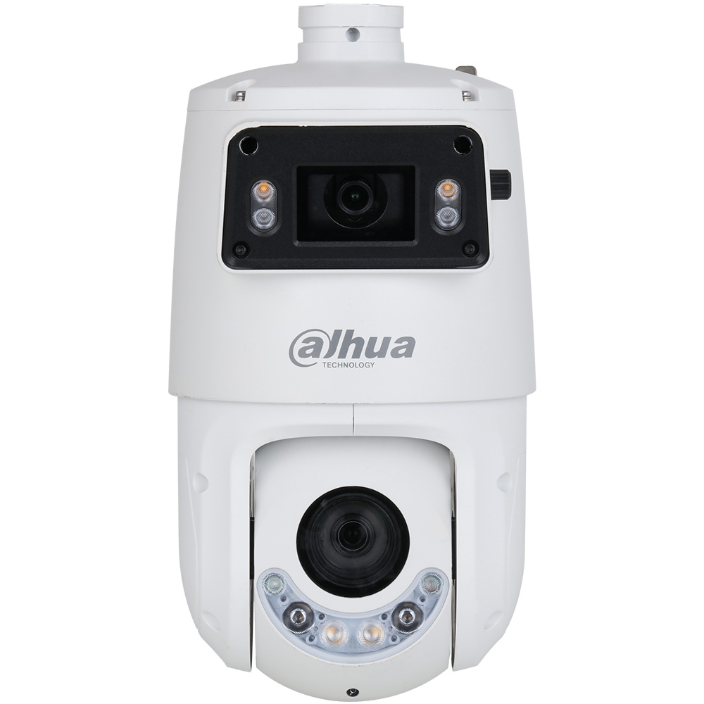 Dahua IP-PTZ-Dome-Kamera 4MP + 4MP, 5 – 125 mm, IR 100m, IP66, weiß-4