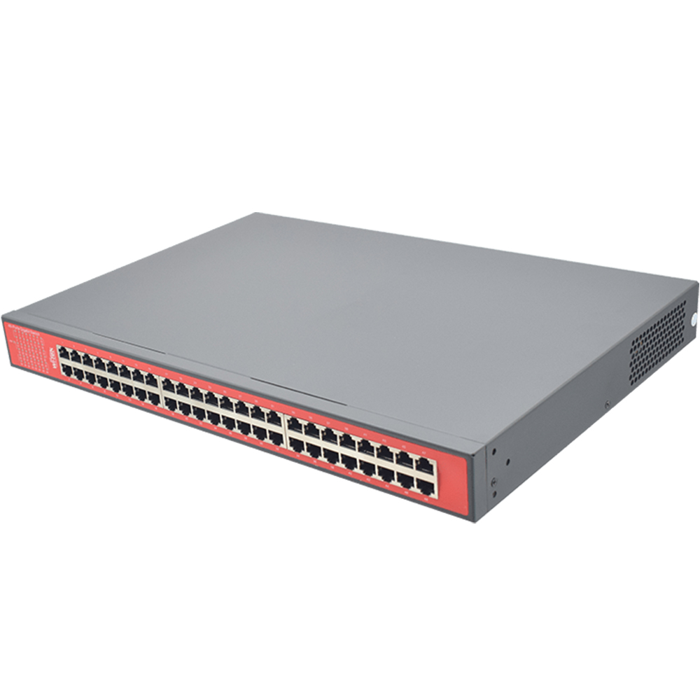 Witek PoE-Switch, 48 Ports PoE, 250 m, Desktop, Rack-4