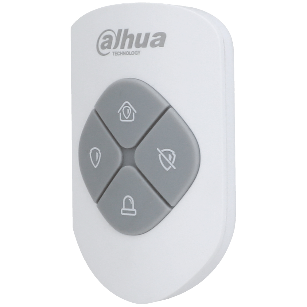 Dahua Funk-Fernbedienung, Handsender, 868 - 868,6 MHz, mit SOS Funktion, weiß-3
