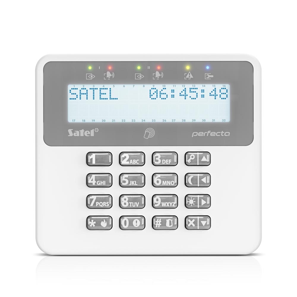 Satel Funk-LCD-Bedienteil mit 125KHz-Leser-4