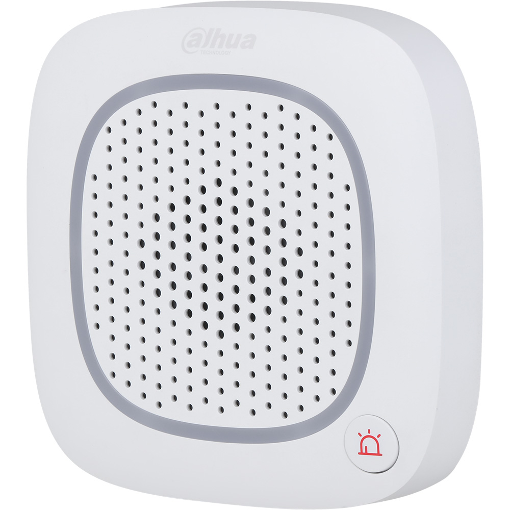 Dahua Funk-Innensirene, 865,34 - 868,6 MHz, Intercomfunktion, Grad 2, weiß, 100 dB-1