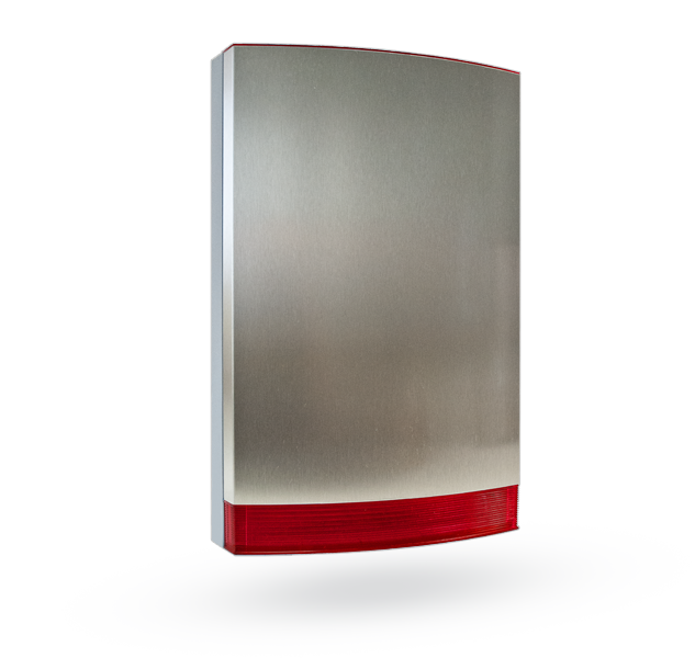 JA-1X1A-C-ST Jablotron Gehäusefront edelstahl für BUS und Funk-Außensirene