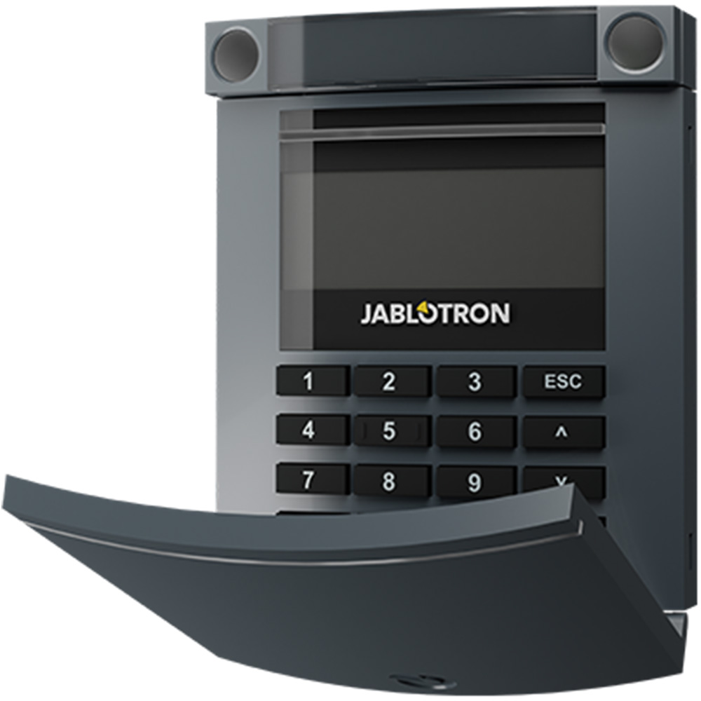 Jablotron Leergehäuse für Bedienteil, JA-114E-AN, Kunststoff, anthrazit-1