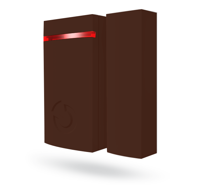 JA-151MB Jablotron Funk-Mini-Magnetkontakt braun